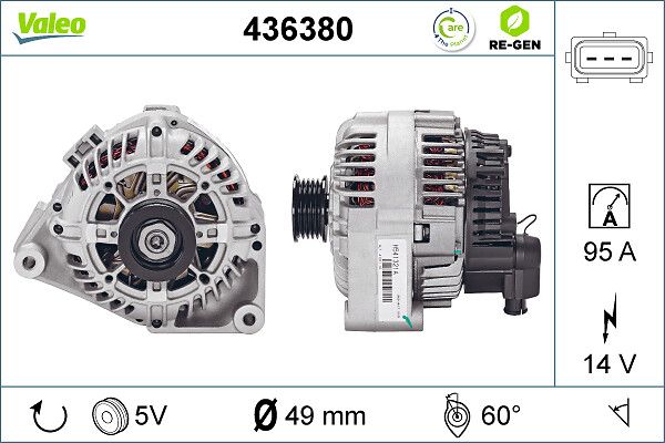12312244884VL1 436380 Dynamo / Alternator