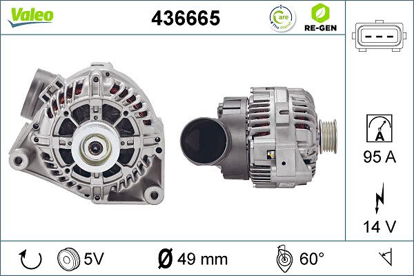 12312246573VL1 436665 Dynamo / Alternator