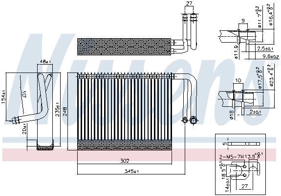 64119383678N 92327 Verdamper, airconditioning