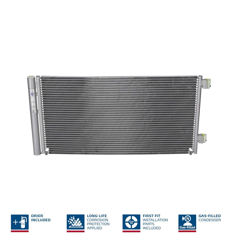 64539228607N2 940204 Condensor, airconditioning