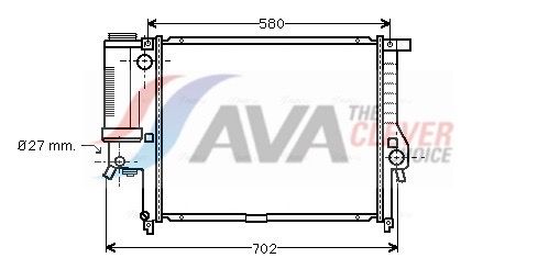 17111740698AQ1 BW2195 Radiateur