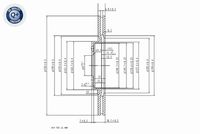 34116865713V 34116865713 34 11 6 865 713 6865713 V20-40042 BMW F45 SAT LCI -  Remschijf