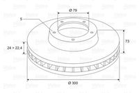 34116854998VL1 34116854998 34 11 6 854 998 6854998 197234 BMW E87LCI -  Remschijf