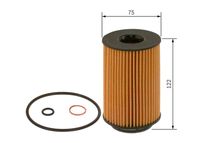 11427848321BO 11427848321 11 42 7 848 321 7848321 F 026 407 158 BMW X5 (E70) -  Oliefilter