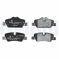 34216885529DE1 34216885529 34 21 6 885 529 6885529 LP2762 MINI F55 -  Remblokkenset, schijfrem