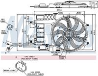 17101475577N 17101475577 17 10 1 475 577 1475577 85124 MINI R53 -  Koelventilatorwiel