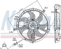 17422754854N 17422754854 17 42 2 754 854 2754854 85632 MINI R57 LCI -  Koelventilatorwiel