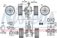 64116933910N 64116933910 64 11 6 933 910 6933910 87117 BMW E61LCI -  Interieurventilatie