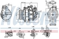 64526915388N 64526915388 64 52 6 915 388 6915388 89080  Compressor, airconditioning