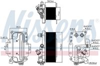 17217638582N 17217638582 17 21 7 638 582 7638582 90936 BMW F18 -  Oliekoeler, automatische transmissie