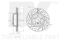 34116786392NK 34116786392 34 11 6 786 392 6786392 3415121 BMW E93LCI -  Remschijf