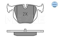 34213403241M1 34213403241 34 21 3 403 241 3403241 025 214 8717 BMW X3LCI (E83LCI) -  Remblokkenset, schijfrem