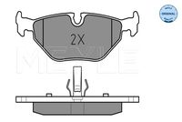 34216778168M1 34216778168 34 21 6 778 168 6778168 025 219 3417 BMW Z4 E86 -  Remblokkenset, schijfrem