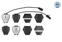 34116770332M 34116770332 34 11 6 770 332 6770332 025 232 8118 MINI R52 -  Remblokkenset, schijfrem