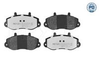 34116790759M2 34116790759 34 11 6 790 759 6790759 025 233 1320 BMW E92LCI -  Remblokkenset, schijfrem