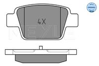 34216762871M1 34216762871 34 21 6 762 871 6762871 025 237 1616 MINI R53 -  Remblokkenset, schijfrem