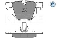 34216763043M2 34216763043 34 21 6 763 043 6763043 025 237 3217/PD BMW E64LCI -  Remblokkenset, schijfrem