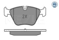 34116763617M2 34116763617 34 11 6 763 617 6763617 025 237 9420/PD BMW E60LCI  -  Remblokkenset, schijfrem