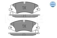 34216887576M1 34216887576 34 21 6 887 576 6887576 025 250 2916 BMW F36 LCI -  Remblokkenset, schijfrem