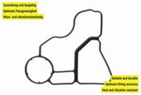 11428637821VM1 11428637821 11 42 8 637 821 8637821 V20-60-1563 BMW Z4 E89 -  Pakking, oliekoeler