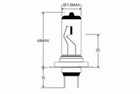 63217160781VM1 63217160781 63 21 7 160 781 7160781 V99-84-0002 BMW T24 -  Gloeilamp, verstraler