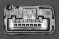 34351543830VM1 34351543830 34 35 1 543 830 1543830 V20-72-5239 MINI F54 -  Waarschuwingscontact, remvoering-/blokslijtage