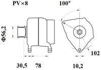 17117570489MO 17117570489 17 11 7 570 489 7570489 CR 984 000S MINI R52 -  Radiateur